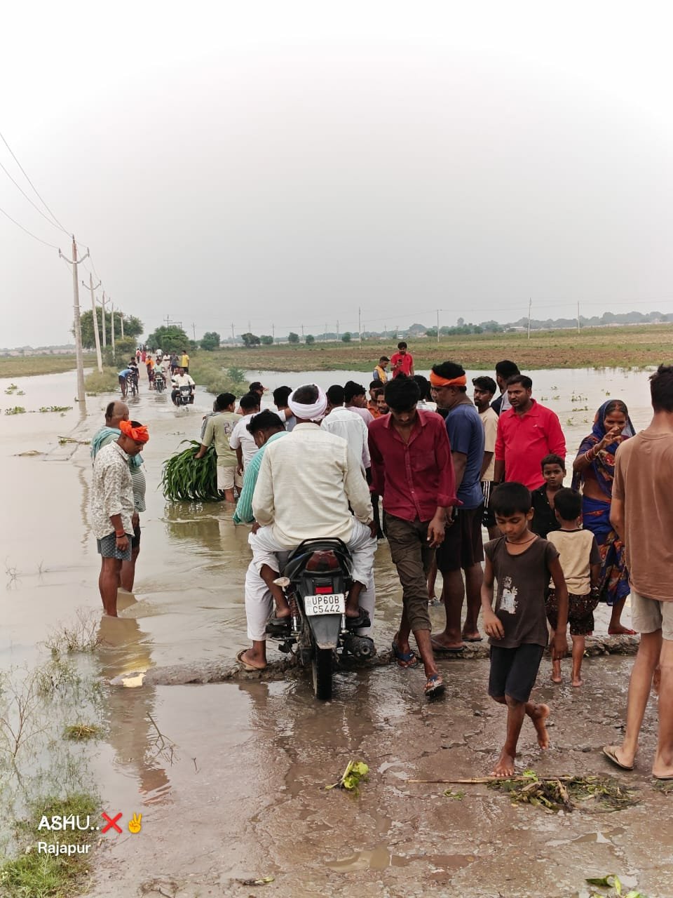 बक्सर: गंगा नदी के विकराल रूप से दियारे में दहशत, यूपी और बलिया को जोड़ने वाली सड़कें पानी में डूबीं